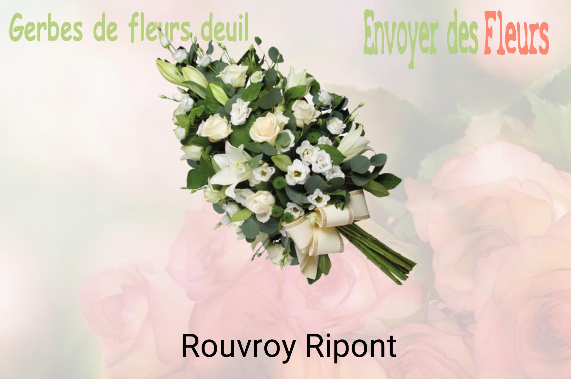 Gerbe de fleurs de deuil livrée à Rouvroy-Ripont